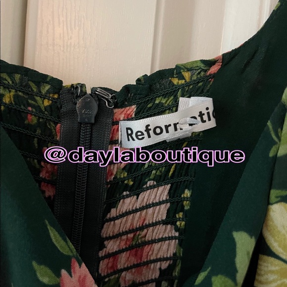 Reformation Twilight Dress Belvedere - Picture 6 of 7